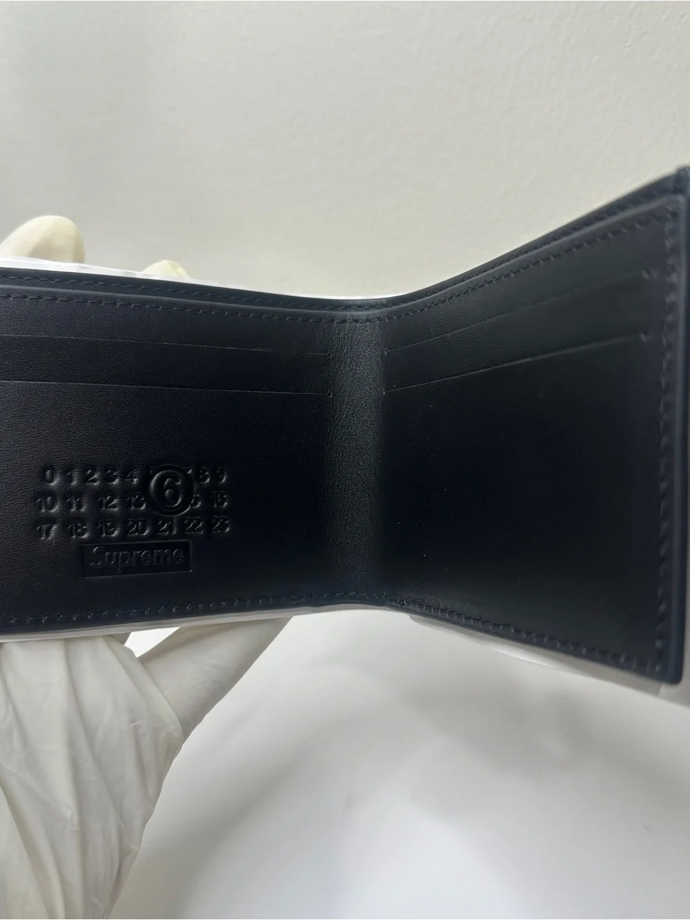 Maison Martin Margiela Black Receipt Wallet